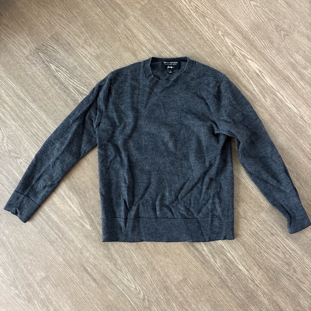 Italian Merino Wool Crewneck Sweater